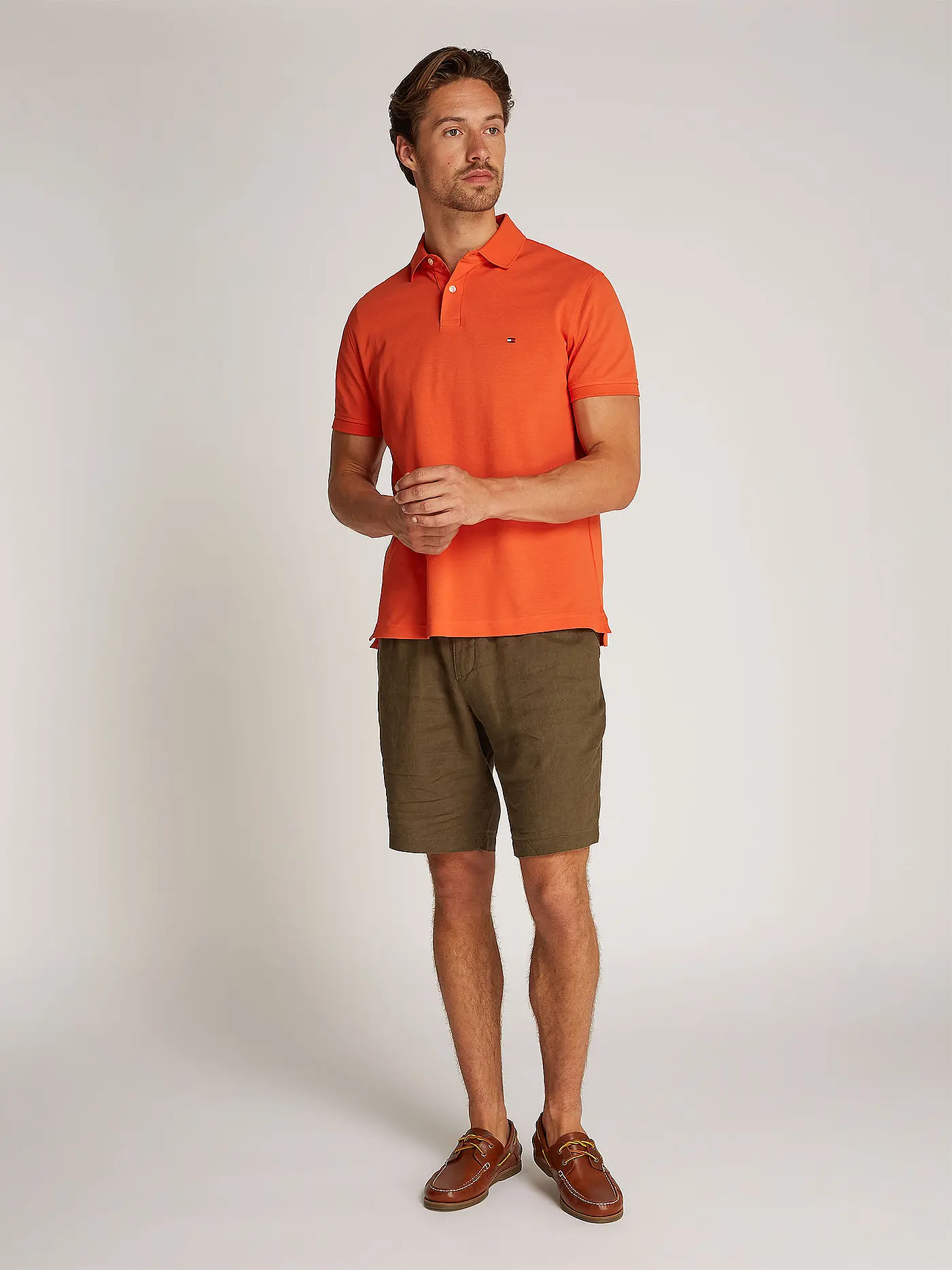 TOMMY HILFIGER | Poloshirt Regular Fit | orange